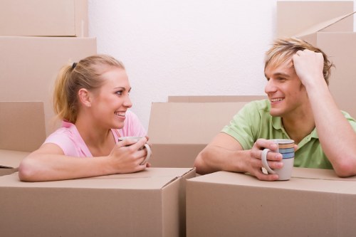 A compact student storage unit in Norbiton with packed belongings
