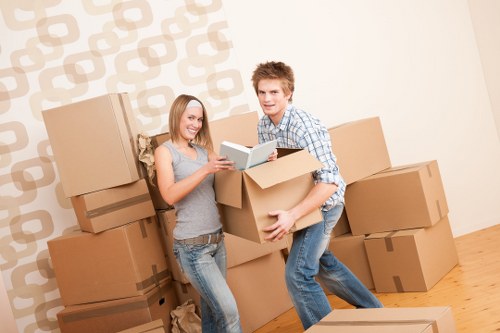 Careful packing supplies used for a Norbiton relocation